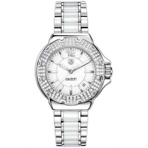 TAG Heuer Formula 1 Quartz 37 Stainless Steel / Diamond / White / Bracelet